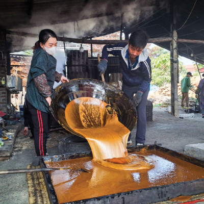 Làng Nghề Làm Đường Phên Phục Hòa